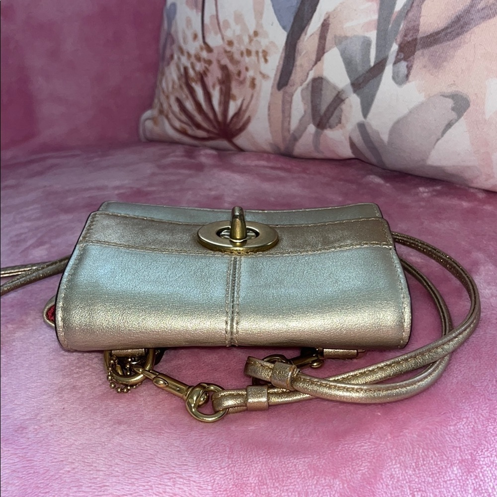 Coach Gold Mini Bag - Picture 12 of 12